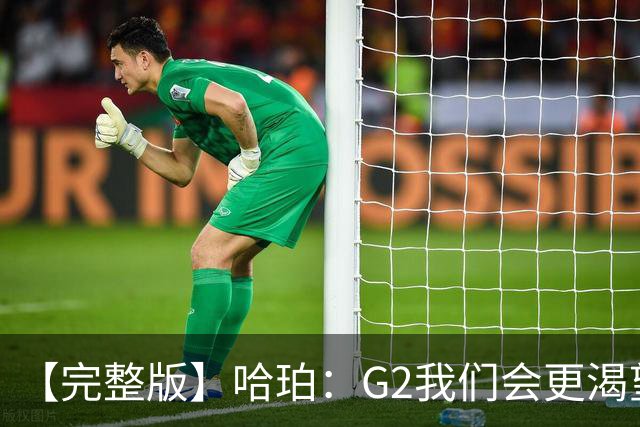 【完整版】哈珀：G2我们会更渴望胜利 今天的比赛更像是场田径赛